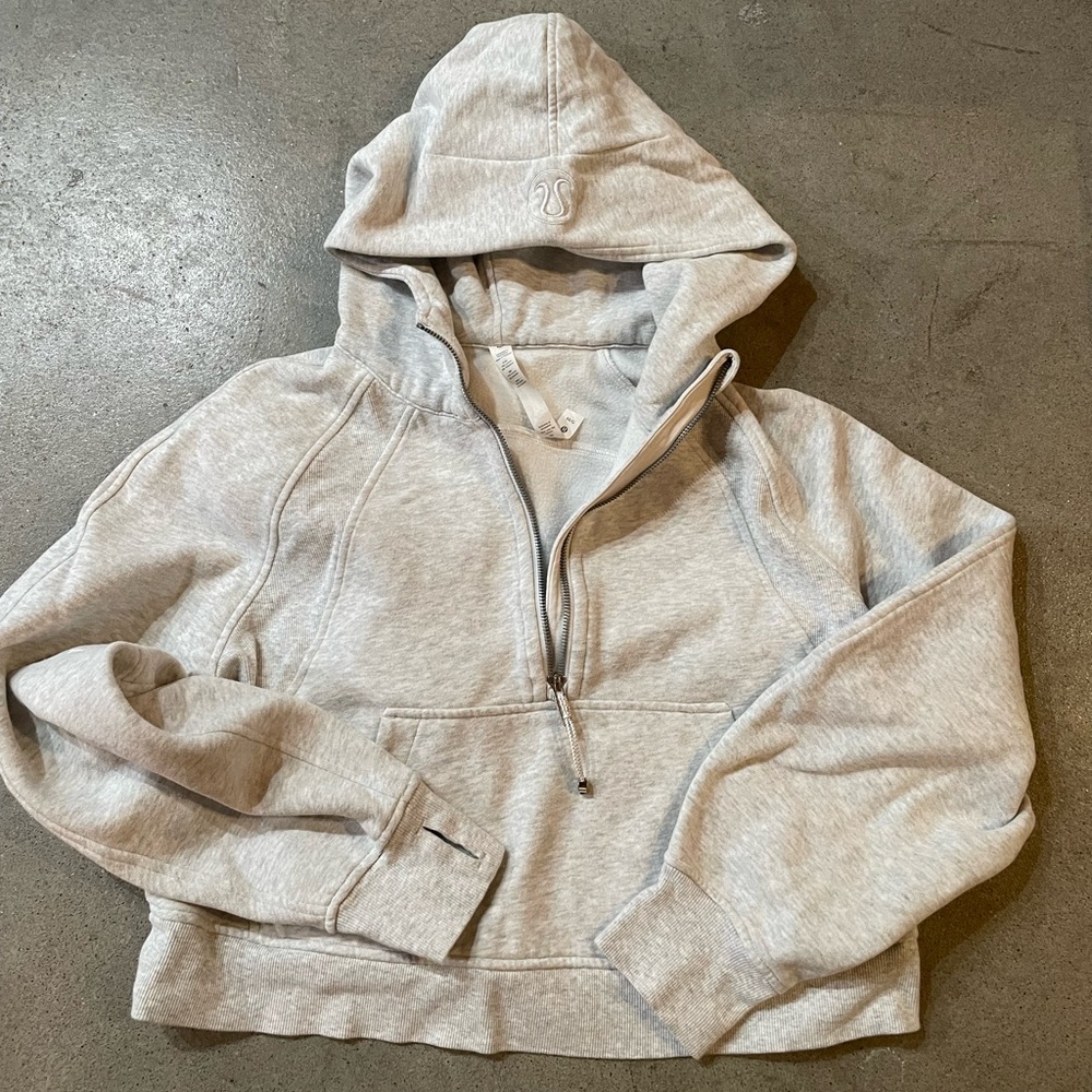 Lululemon scuba cropped hoodie